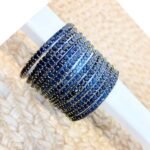 Cub Cut Bangles Peacock Blue - Image 2