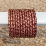 Raindrop bangle Honey (MAT)
