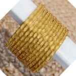 Raindrop bangle Golden (MAT) - Image 2