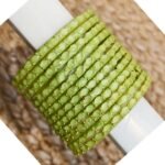 Raindrop bangle Pista Green (MAT) - Image 2