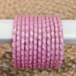 Raindrop bangle Baby Pink (MAT)