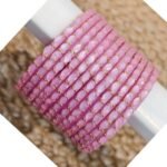 Raindrop bangle Baby Pink (MAT) - Image 2