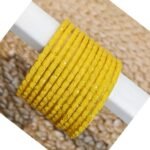 Raindrop bangle Yellow (MAT) - Image 2