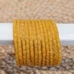 Raindrop bangle Mango Yellow (MAT)