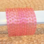 Raindrop bangle Baby Pink