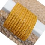 Raindrop bangle Mango Yellow (MAT) - Image 2