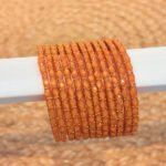 Raindrop bangle Orange