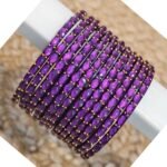 Raindrop bangle Purple (MAT) - Image 2