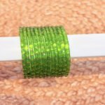 Raindrop bangle Olive Green