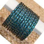 Raindrop bangle Peacock (MAT) - Image 2