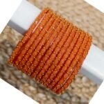 Raindrop bangle Orange (MAT) - Image 2