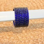 Raindrop bangle Ink Blue