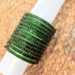 Cub Cut Bangles Green - Image 2