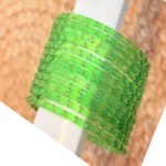 Raindrop bangle Parrot Green - Image 2
