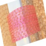 Raindrop bangle Baby Pink - Image 2