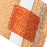 Raindrop bangle  Light Orange - Image 2