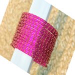 Raindrop bangle Rani Pink - Image 2
