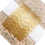 Raindrop bangle Golden - Image 2