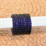 Raindrop bangle Royal Blue