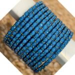 Raindrop bangle Sky Blue (MAT) - Image 2