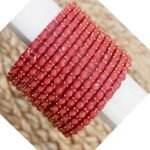 Raindrop bangle Tomato Red - Image 2