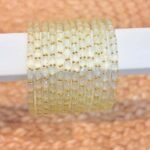 Raindrop bangle White